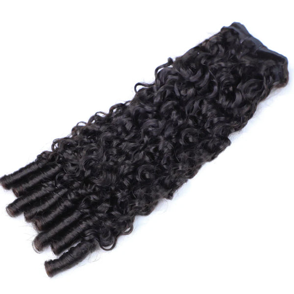 Burmese Curly Unprocessed Virgin Human Hair Bundles 1/3/4 Pcs