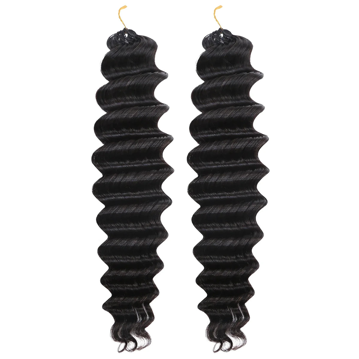 Human Crochet Hair Deep Wave for Miracle Knots
