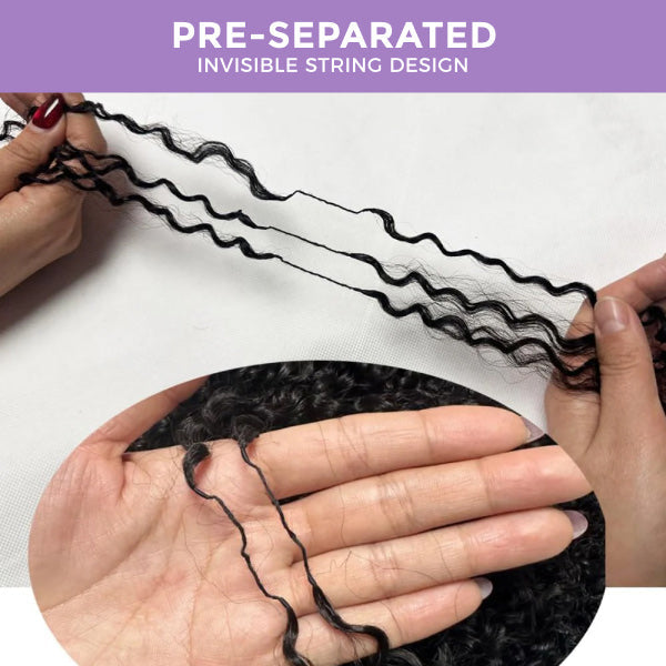 OQ HAIR Premium Burmese Curly Crochet Human Hair Soft Defined Curls Natural Looking For Everyday Glam