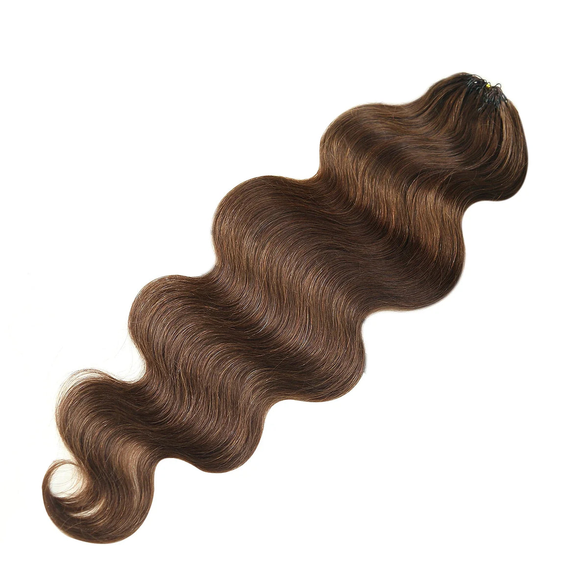 #4 Medium Brown Body Wave Human Crochet Hair