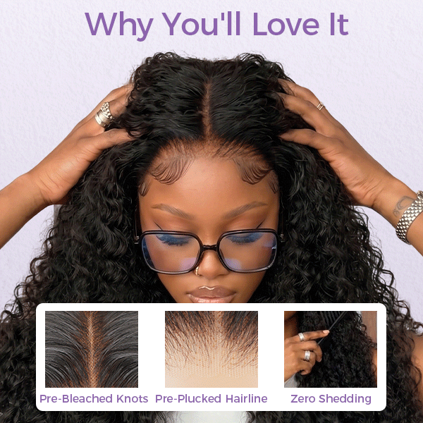 Water Wave Wigs HD Lace Front Wigs Wet And Wavy Brazilian Human Virgin Hair Preplucked Natural Hairline
