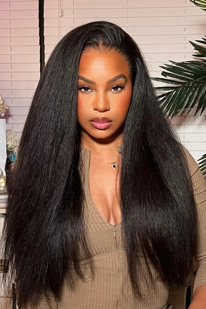 Cambodia Virgin Hair Bundles Sew in Extensions Kinky Straight