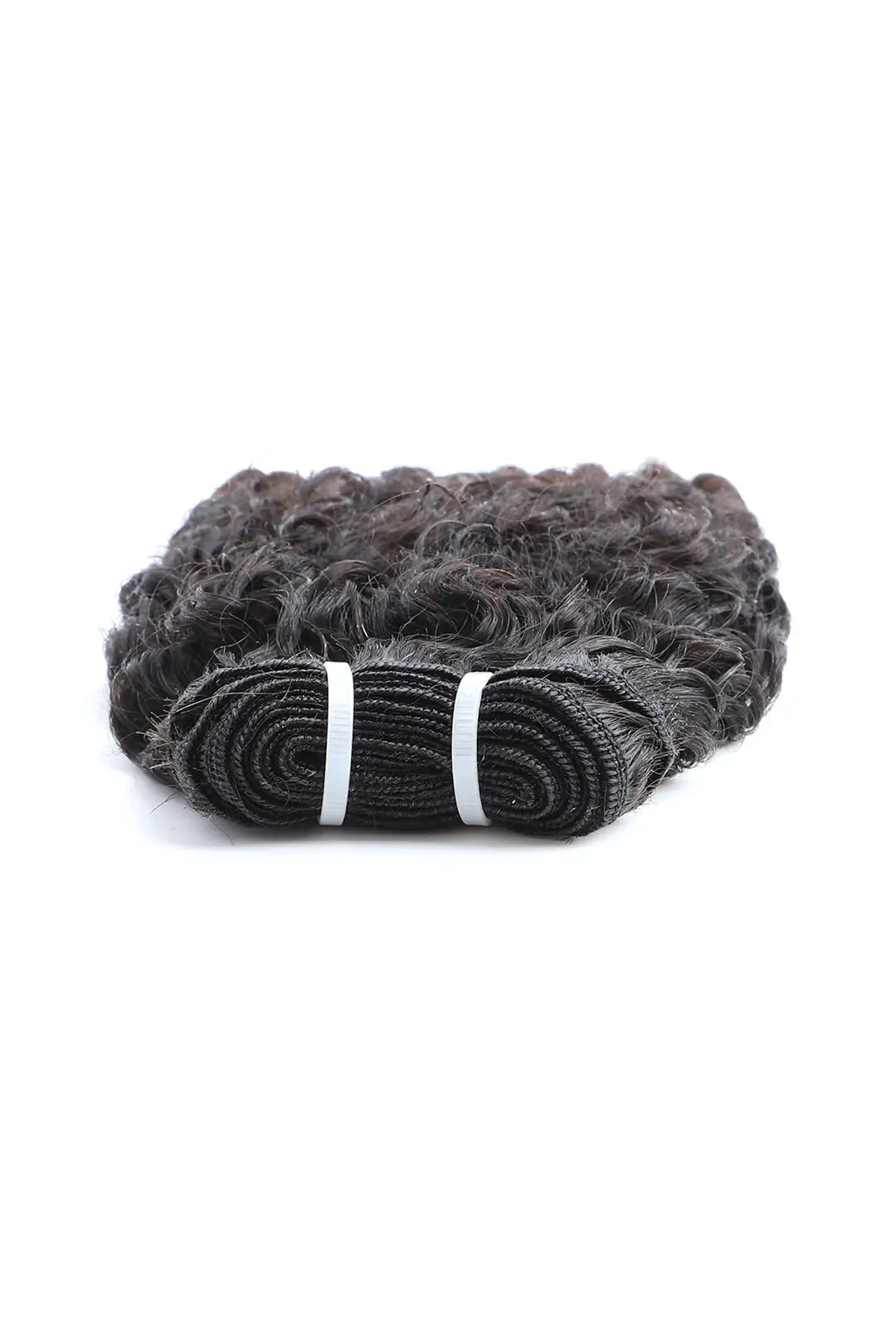 Burmese Curly with Spiral Curls Ends Bundle Cambodia Virgin Hair