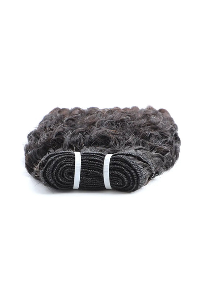 Burmese Curly with Spiral Curls Ends Bundle Cambodia Virgin Hair