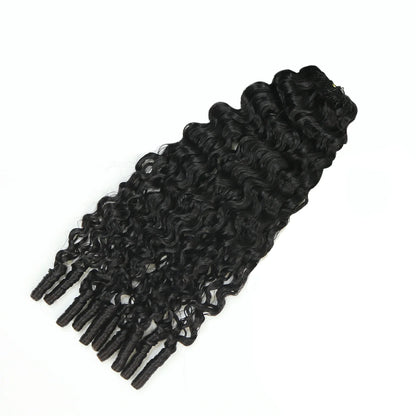 Ywigs Burmese Water Curly Human Crochet Hair