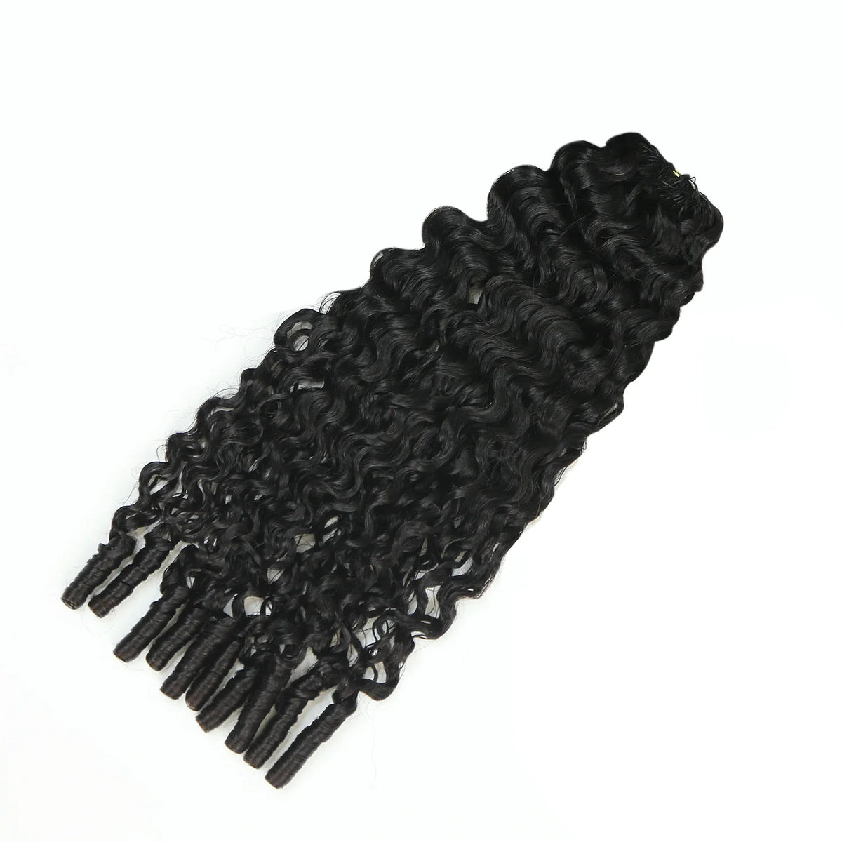 Ywigs Burmese Water Curly Human Crochet Hair