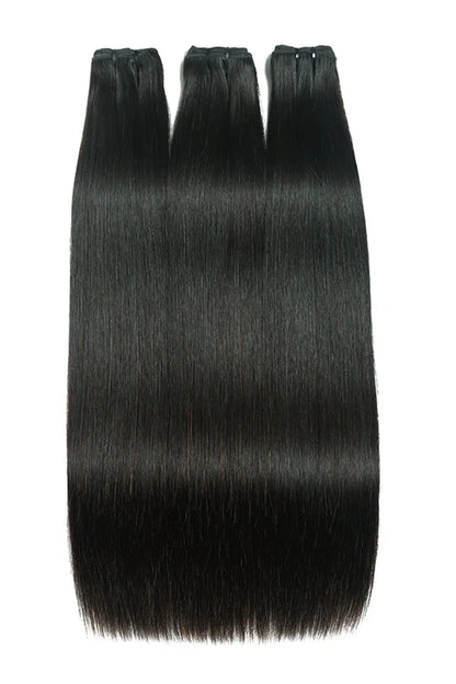 Cambodia Raw Hair Bundle Straight Natural Color 12A