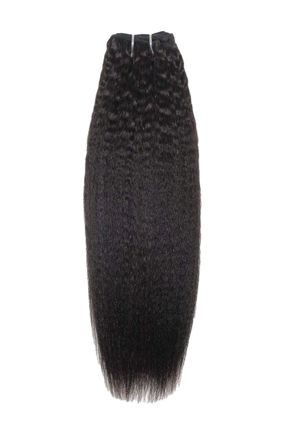 Cambodia Virgin Hair Bundles Sew in Extensions Kinky Straight