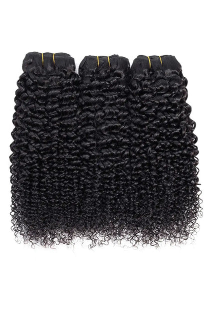Cambodia Virgin Hair Bundles Sew in Extensions Kinky Curly