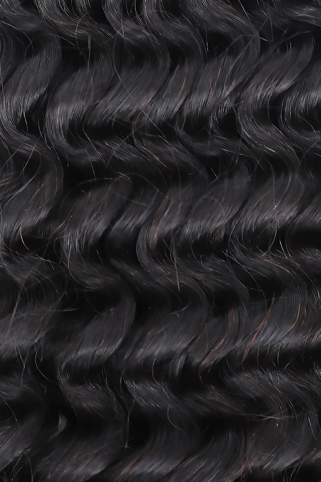 Double Drawn Burmese Curly with Spiral Ends Feather Crochet Hair FE33