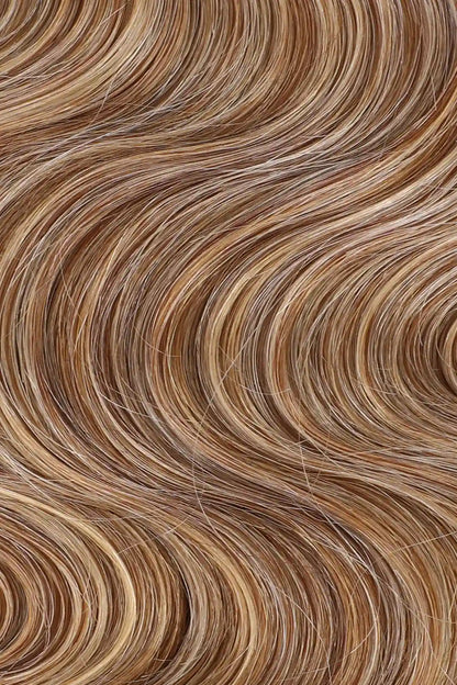 Double Drawn Body Wave Medium Blonde Bulk Hair BU58