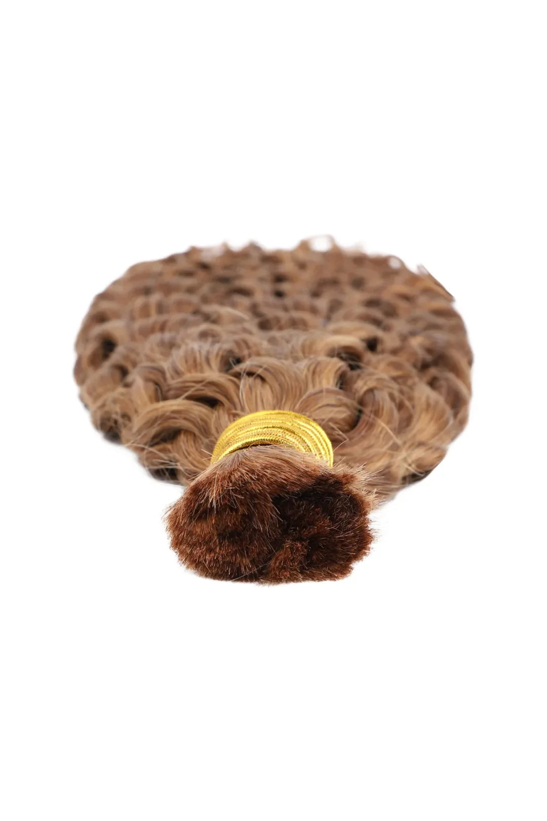 Double Drawn Light Auburn #30a Color Water Wave Bulk Hair BU44