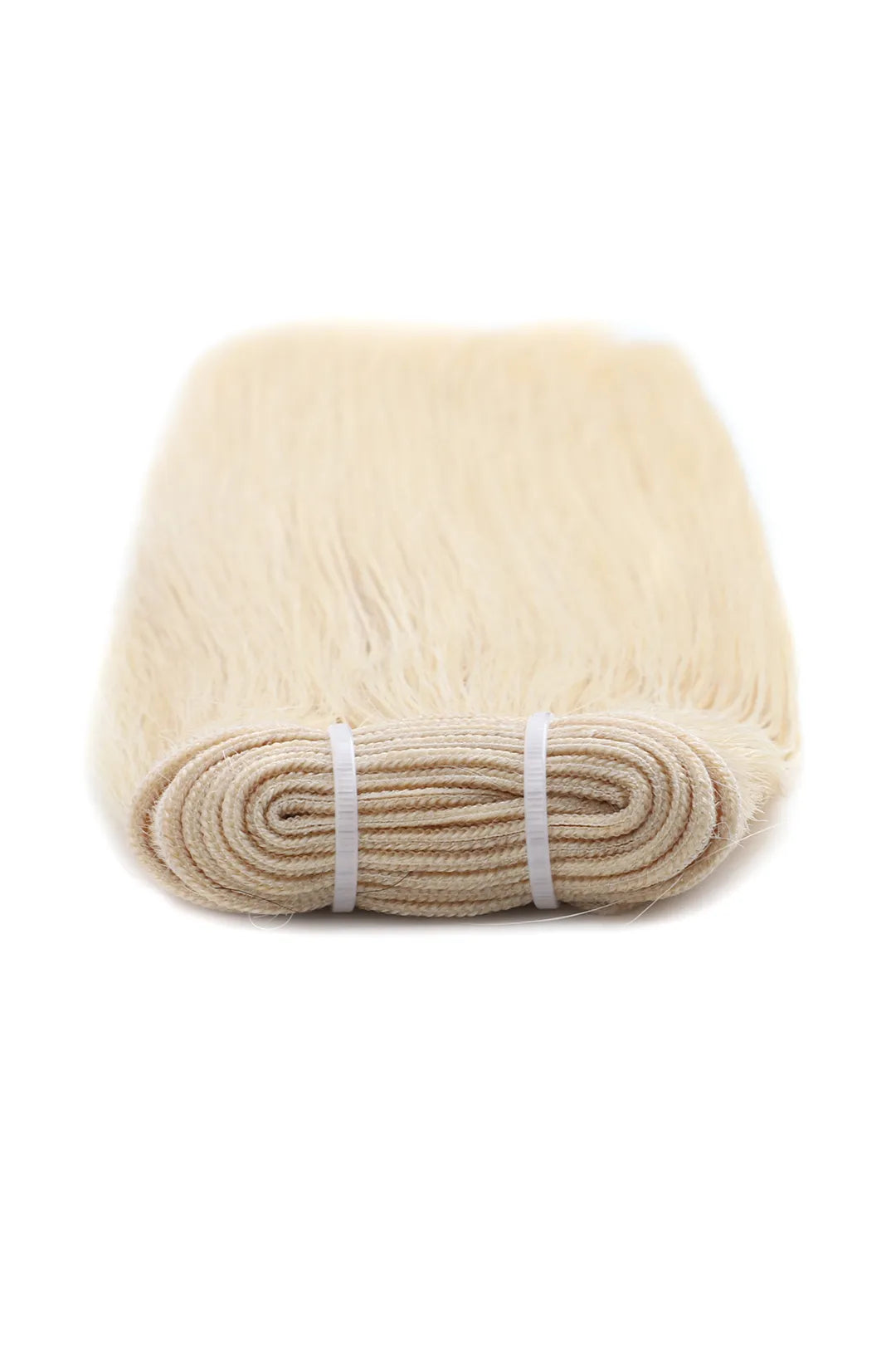 Platinum Blonde Bundles #60A Sew-in Extensions Straight Virgin Hair