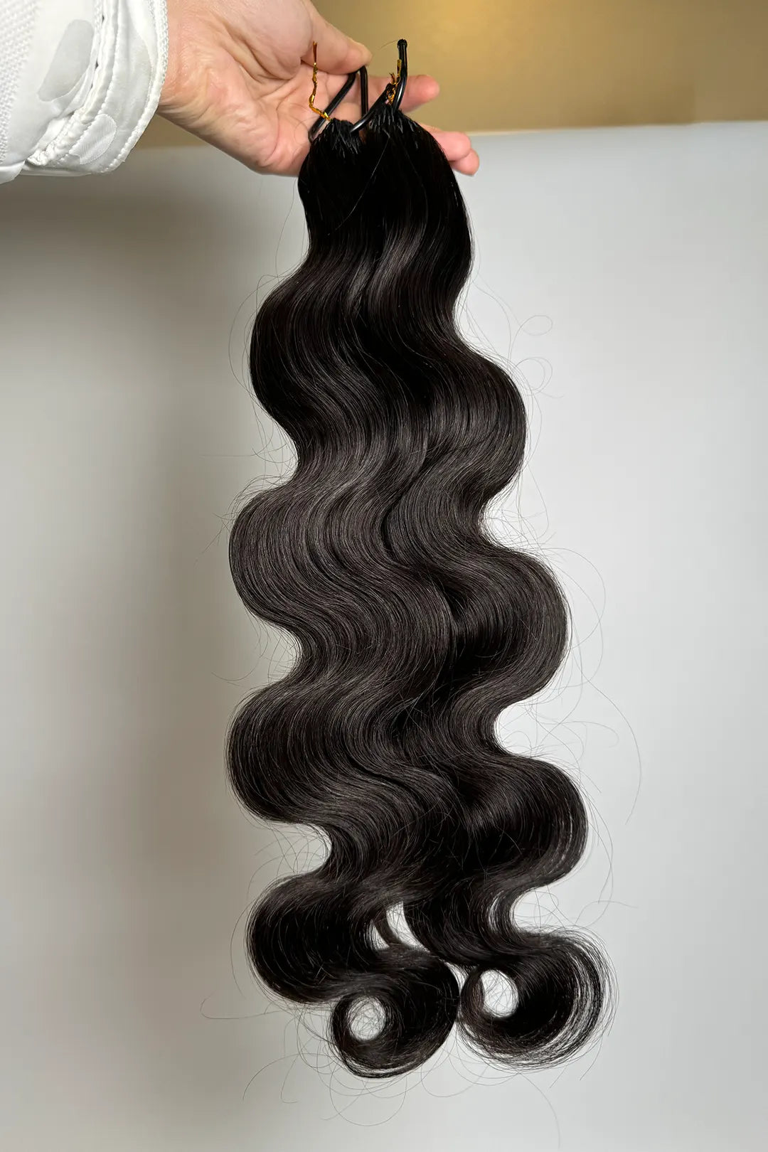 Feather Crochet Hair Extension Body Wave Human Hair FE22