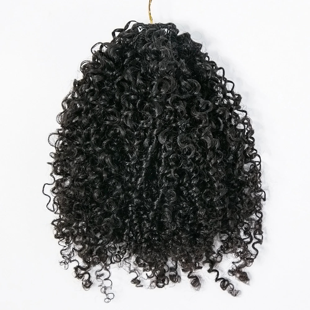Multi-Textured Kinky Curly Crochet Hair