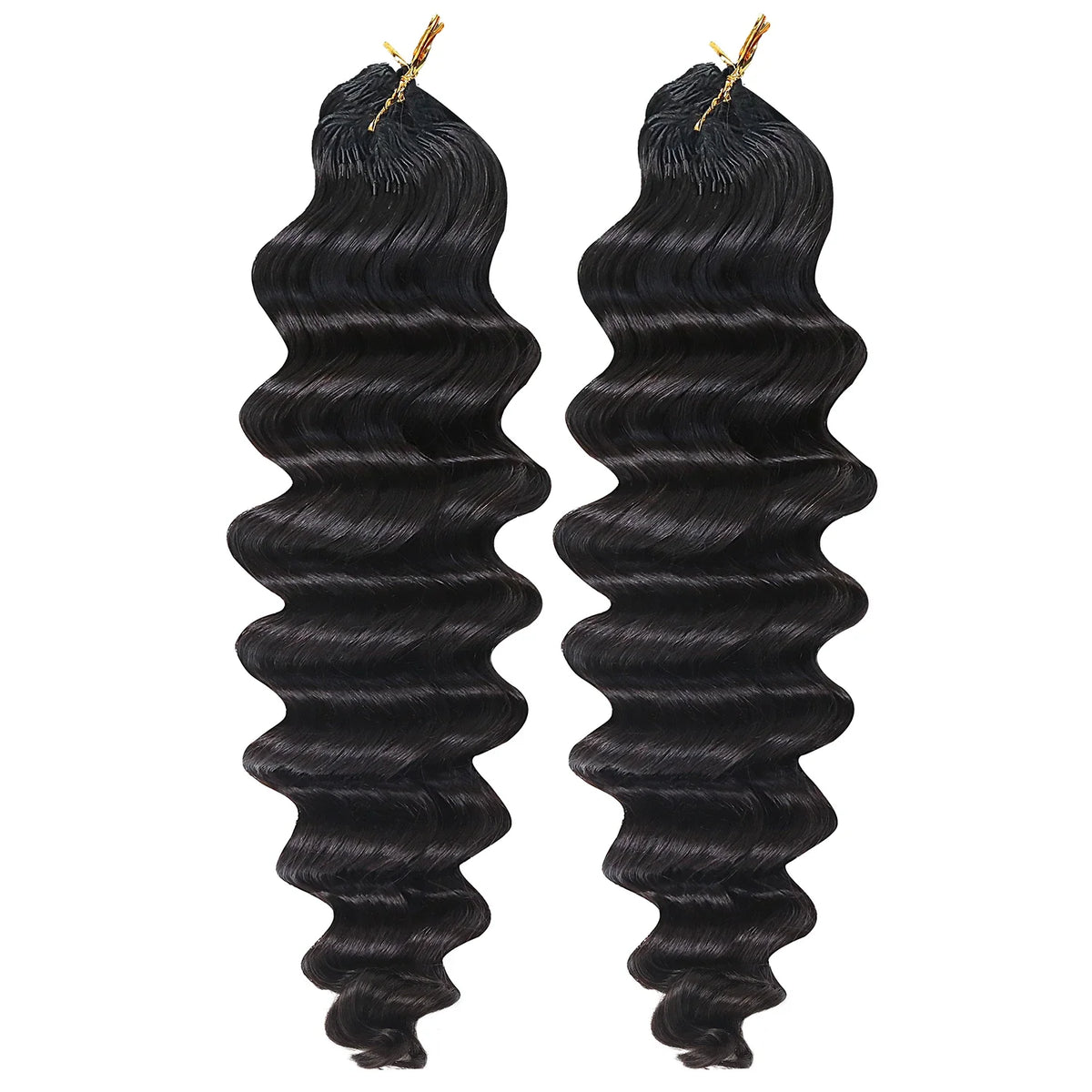 Ywigs Loose Deep Wave Human Crochet Hair for Miracle Knots