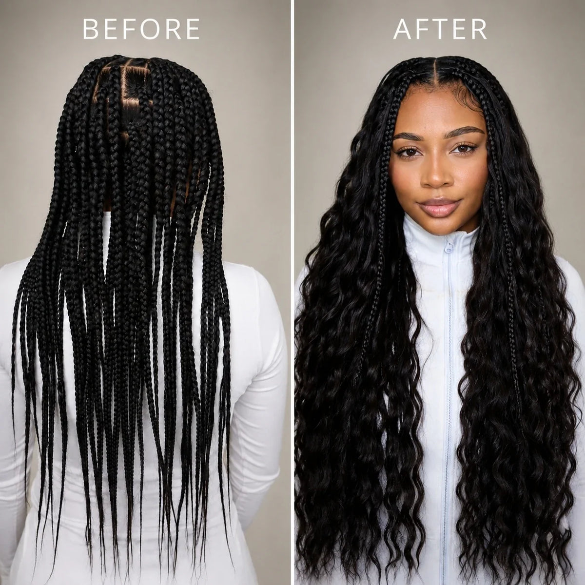 Ywigs Loose Deep Wave Human Crochet Hair for Miracle Knots