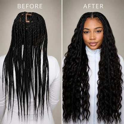 Ywigs Loose Deep Wave Human Crochet Hair for Miracle Knots