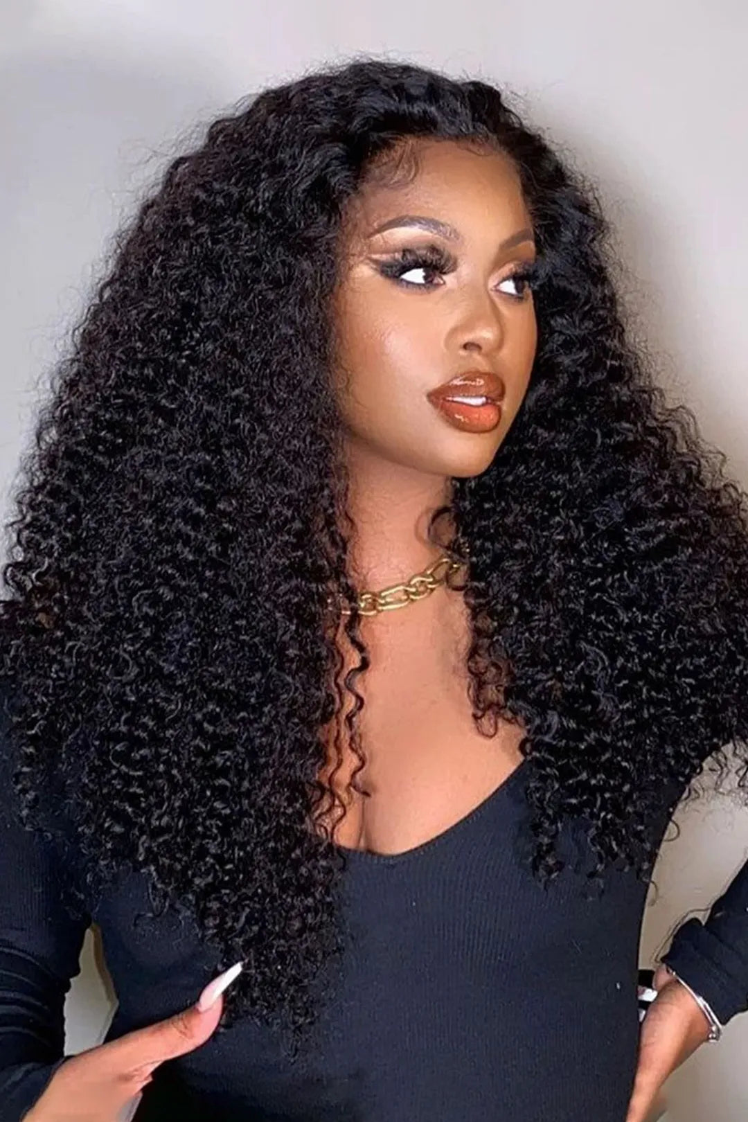 Cambodia Virgin Hair Bundles Sew in Extensions Kinky Curly