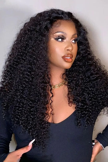 Cambodia Virgin Hair Bundles Sew in Extensions Kinky Curly