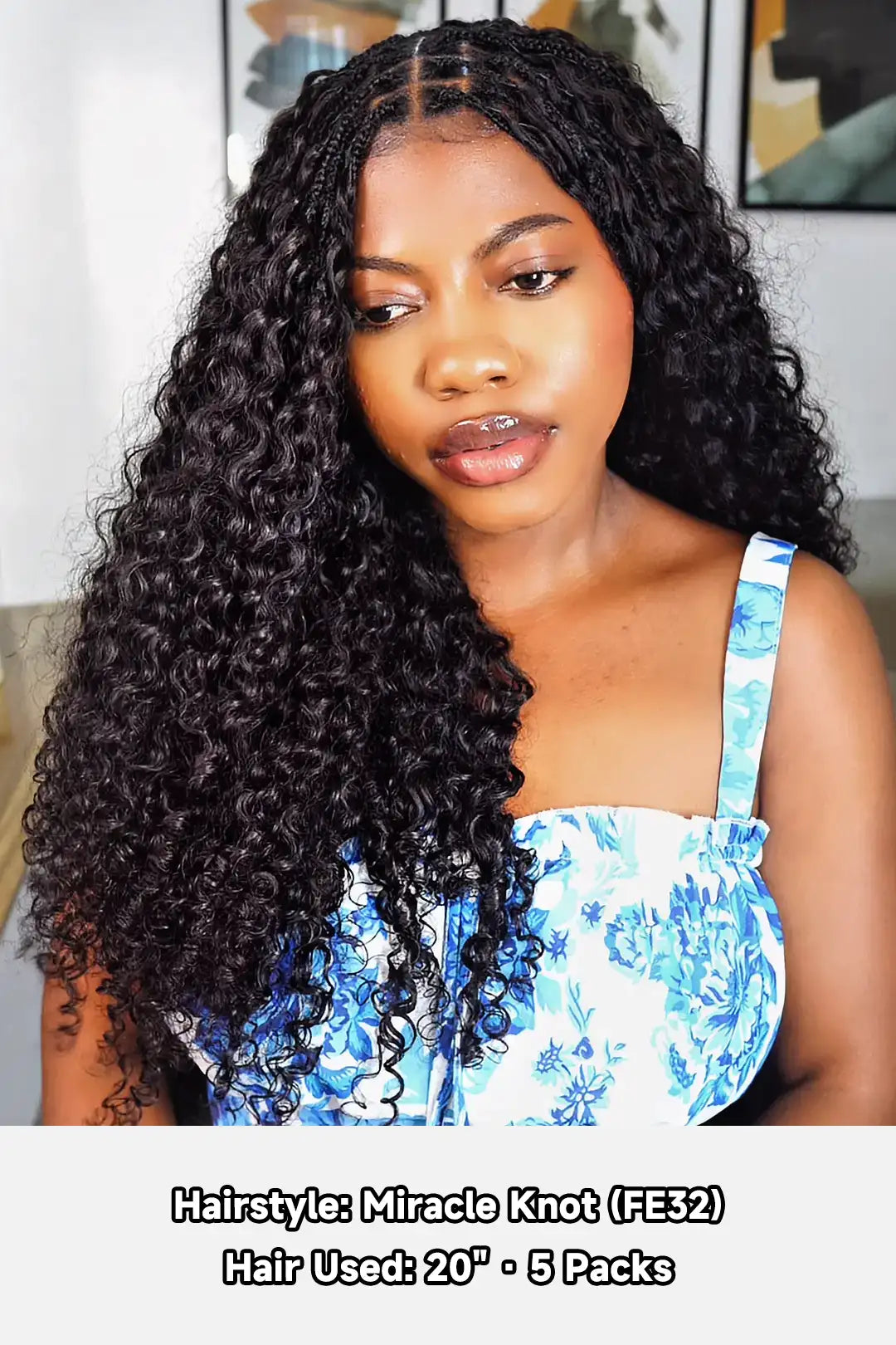 Double Drawn Water Deep Wave Feather Crochet Human Hair FE32