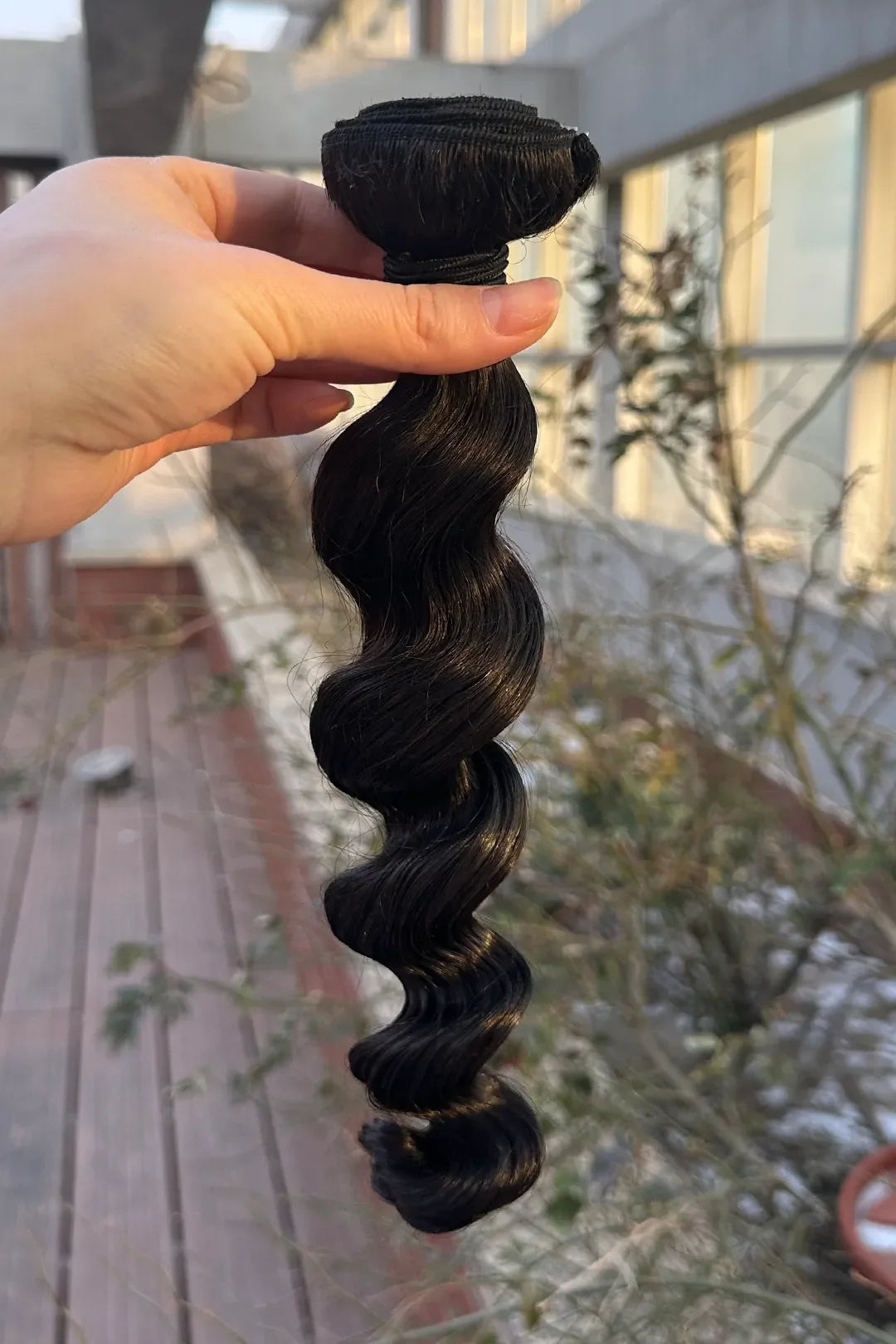 Brazilian Hair Bundles Sew in Extensions Loose Wave