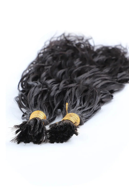 Pre-Divided Loose Wave Bulk Human Hair For Braiding Easy Split BU83
