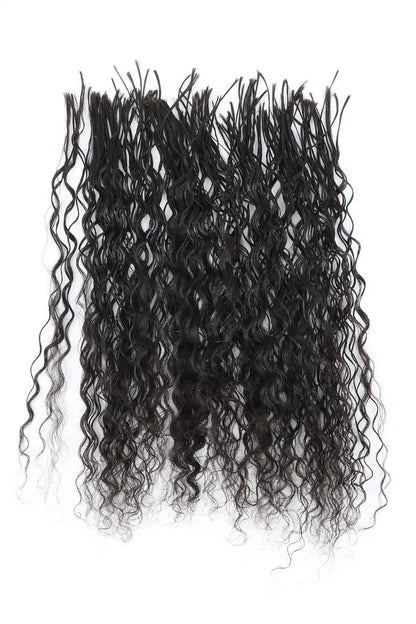 Pre-Divided Water Wave Bulk Human Hair For Braiding Easy Split BU82