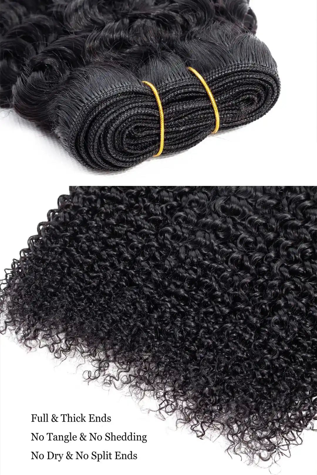 Cambodia Virgin Hair Bundles Sew in Extensions Kinky Curly