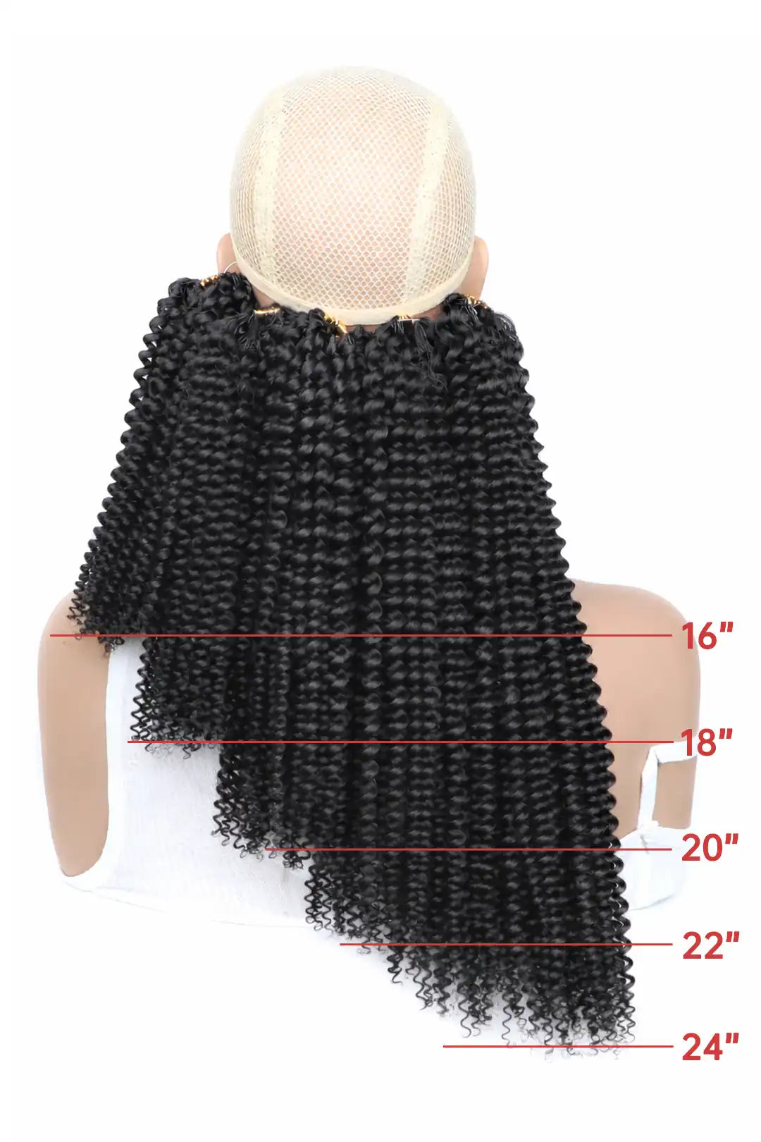Double Drawn Feather Crochet Hair Afro Kinky Curly Human Hair FE27