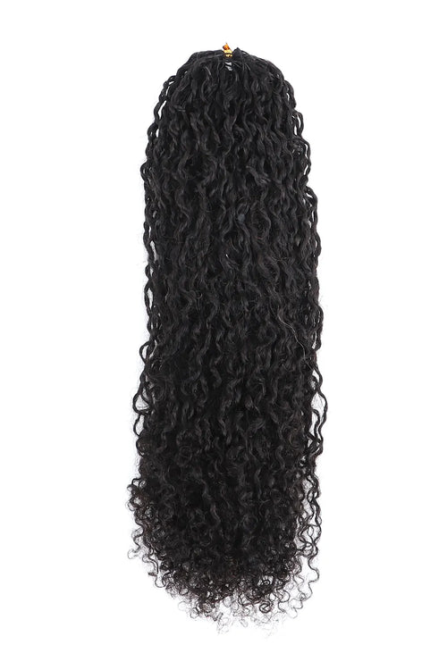 Double Drawn Twist Braided Crochet Miracle Knots Human Hair