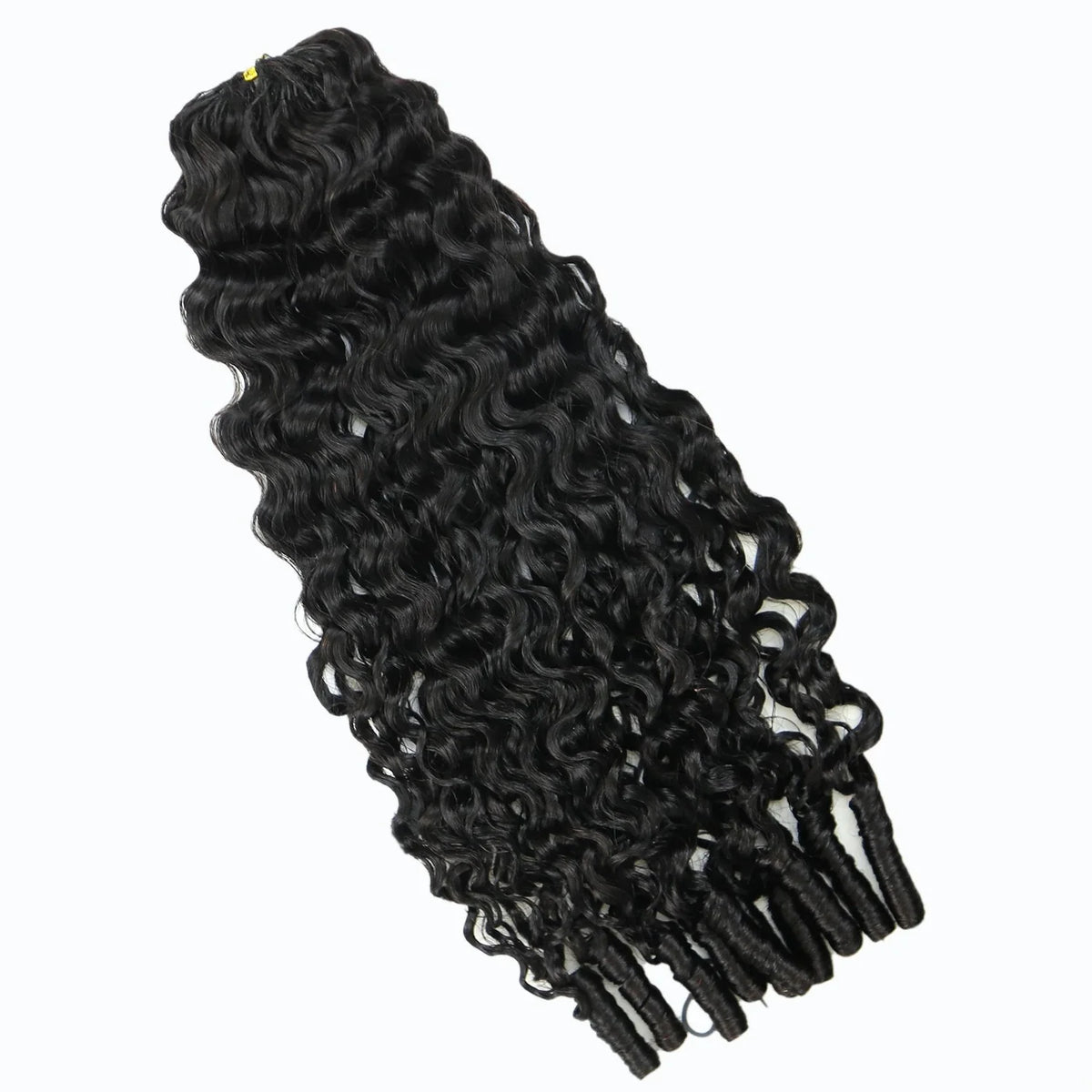 Ywigs Burmese Water Curly Human Crochet Hair
