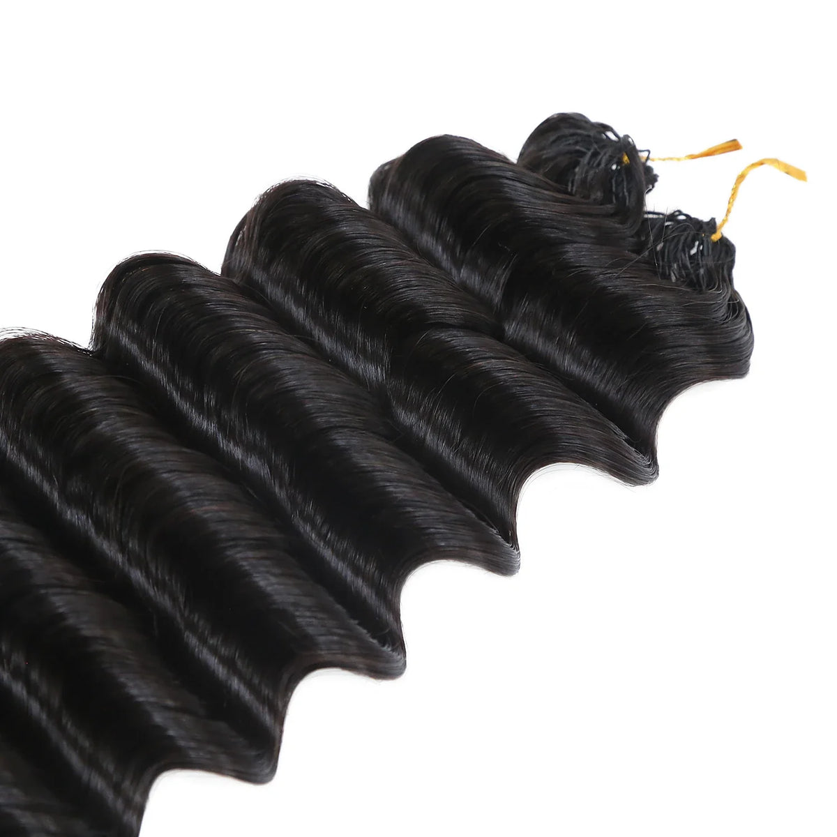 Human Crochet Hair Deep Wave for Miracle Knots