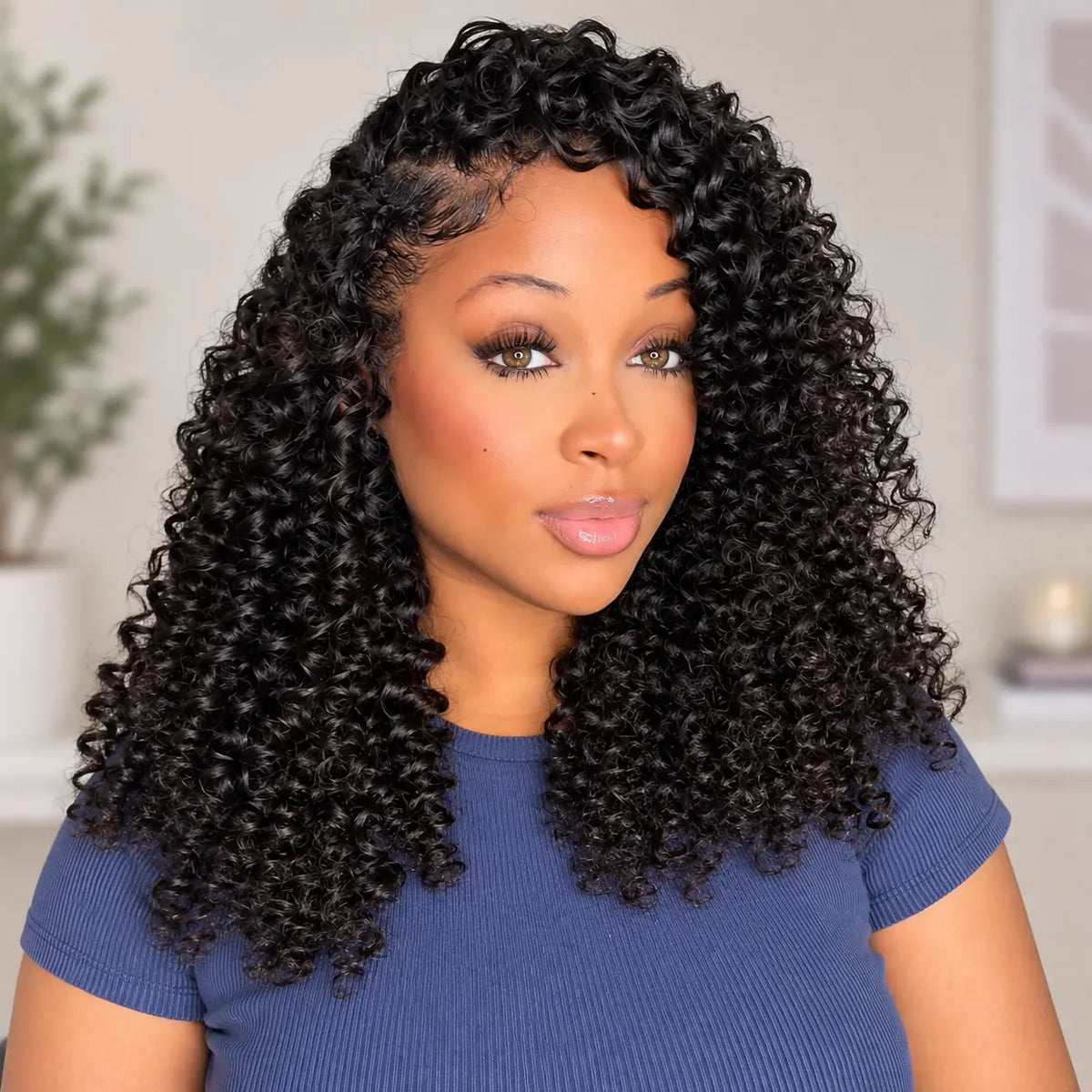 Human Crochet Hair Deep Wave for Miracle Knots