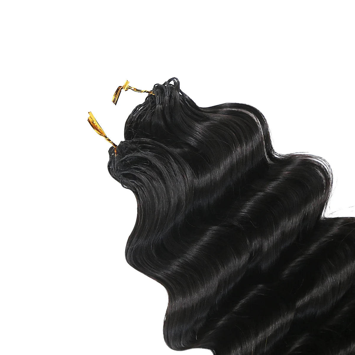 Ywigs Loose Deep Wave Human Crochet Hair for Miracle Knots