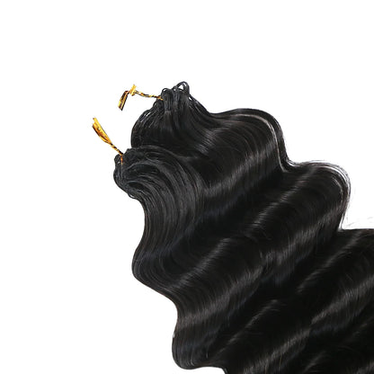 Ywigs Loose Deep Wave Human Crochet Hair for Miracle Knots