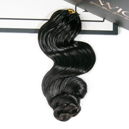 Loose Wave Human Crochet Hair for Low Maintenance Miracle Knots