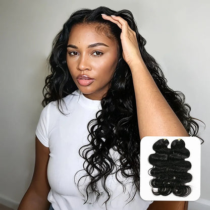 Body Wave Crochet Hair for Brushable Miracle Knots